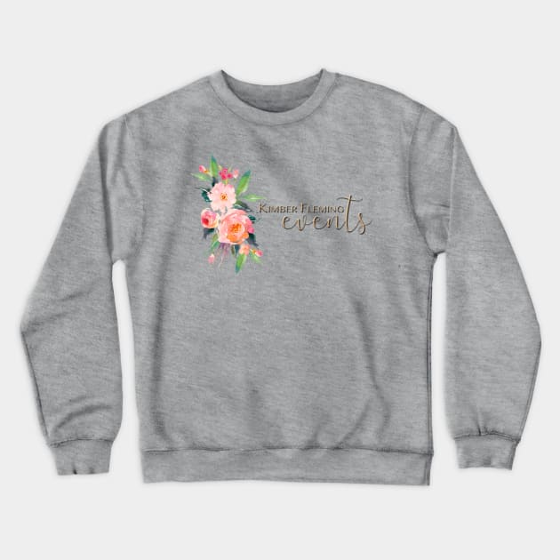 KF Events Script Logo Crewneck Sweatshirt by Kimber Fleming Events